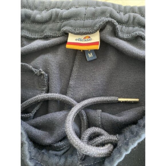 Ellesse Phantom Woven Crop Track Pants Joggers Blue Women's Size Medium - Picture 5 of 11
